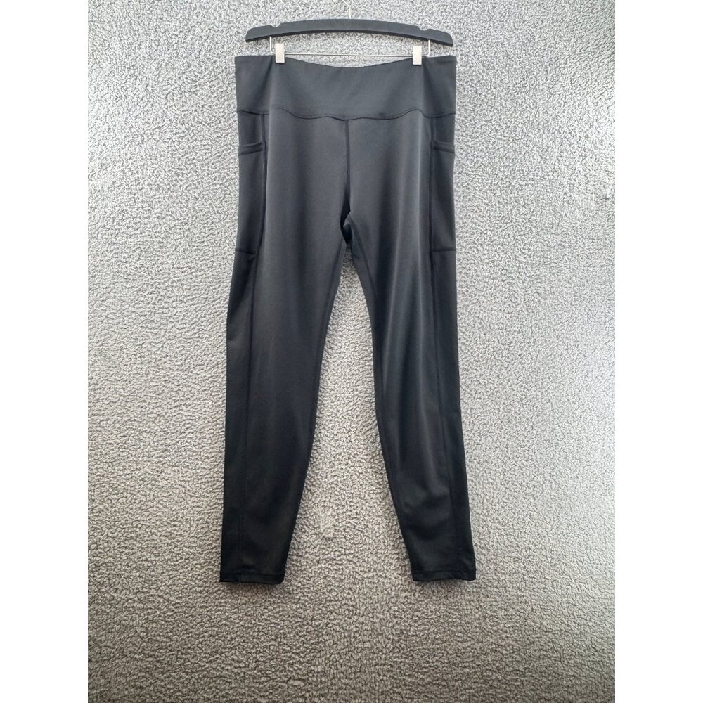 Constantly Varied Gear Womens Black Squat-Approved Leggings Size XXL Pockets